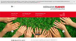 Desktop Screenshot of hermannrubner.org