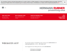 Tablet Screenshot of hermannrubner.org